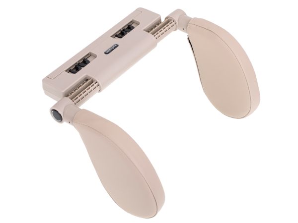 Head and neck adjustable headrest beige