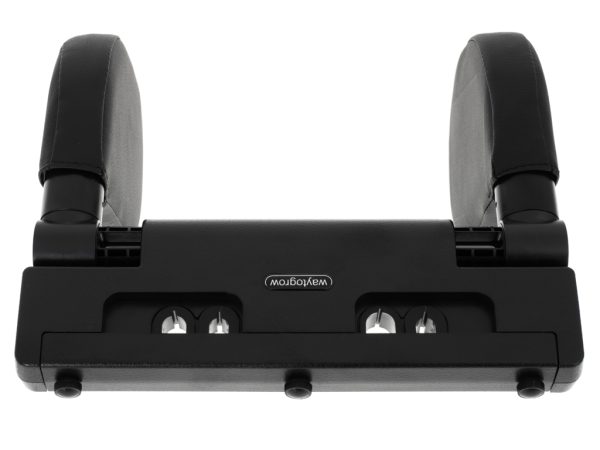 Head and neck adjustable car headrest black
