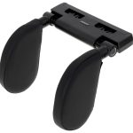 Head and neck adjustable car headrest black
