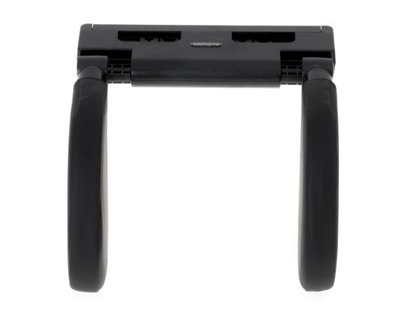 Head and neck adjustable car headrest black