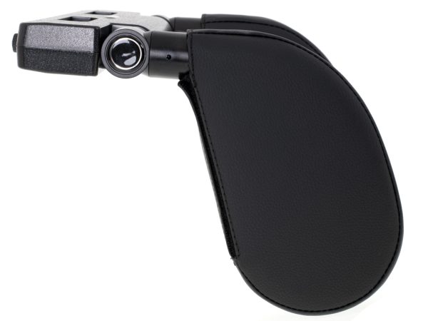 Head and neck adjustable car headrest black
