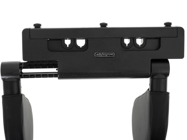 Head and neck adjustable car headrest black