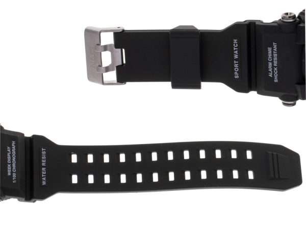 Men's military waterproof LED watch SMAEL black