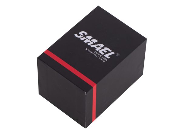 Men's military waterproof LED watch SMAEL black