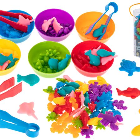 Marine animals educational learning to count montessori 36el.