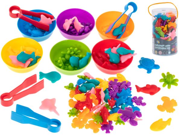 Marine animals educational learning to count montessori 36el.
