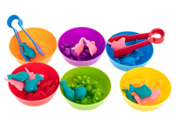Marine animals educational learning to count montessori 36el.