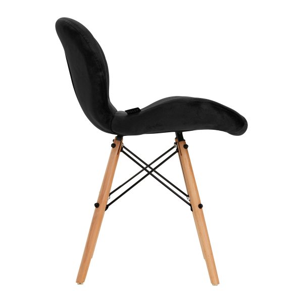 Chair, 4Rico, QS-186, Black