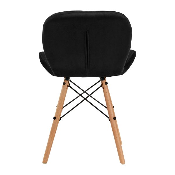 Chair, 4Rico, QS-186, Black