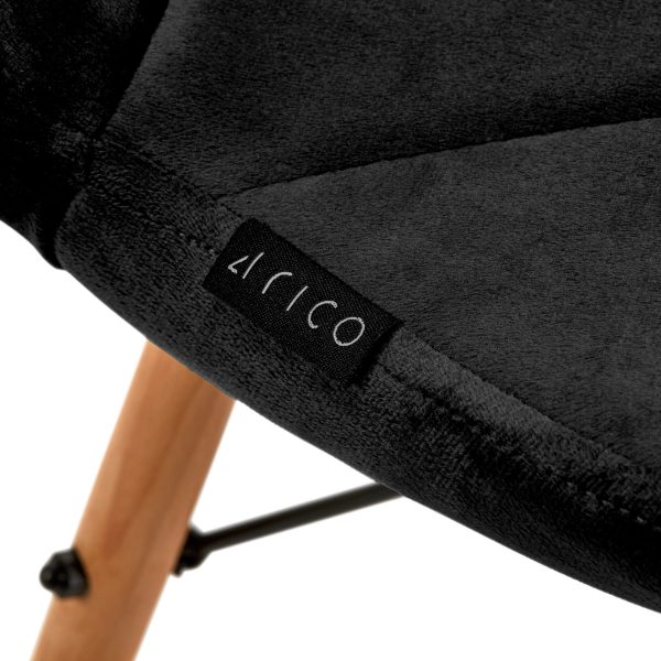 Chair, 4Rico, QS-186, Black