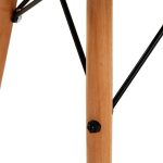 Chair, 4Rico, QS-186, navy blue velvet