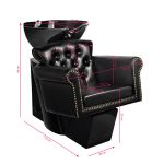 Salon sink Gabbiano berlin black
