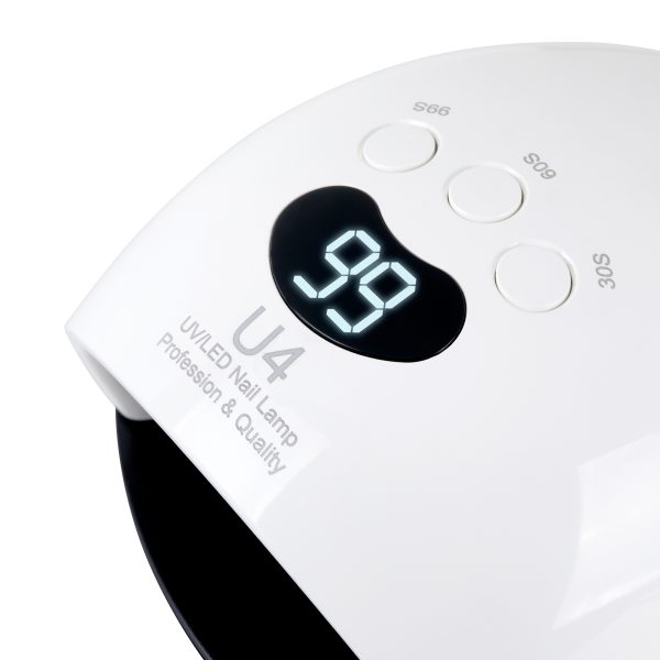 UV/LED nail lamp for pedicure DUAL U4 48W white