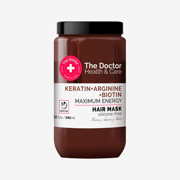 The Doctor Keratin + Arginine + Biotin Maximum Energy skinstars.lt