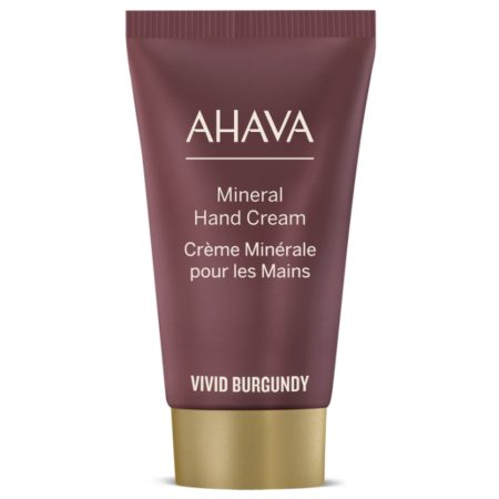 Ahava mineral vivid burgundy hand cream 40ml skinstars.lt