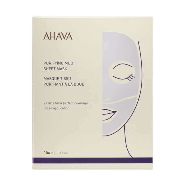 Ahava Cleansing Mud Sheet Mask 1 pcs skinstars.lt