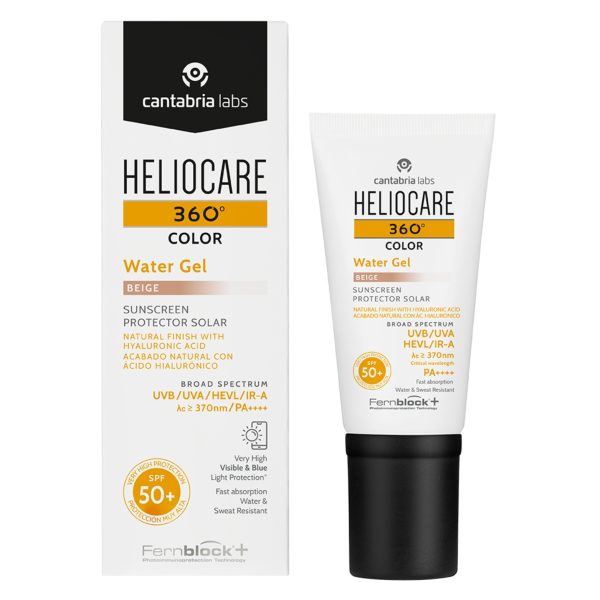 Heliocare 360 water gelis spf50+ beige