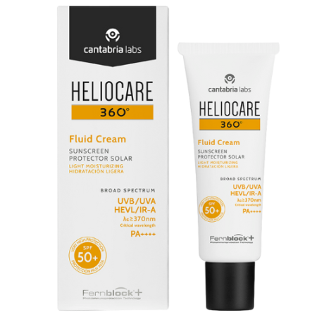 Heliocare 360 fluidinis veido kremas spf 50+ 50 ml