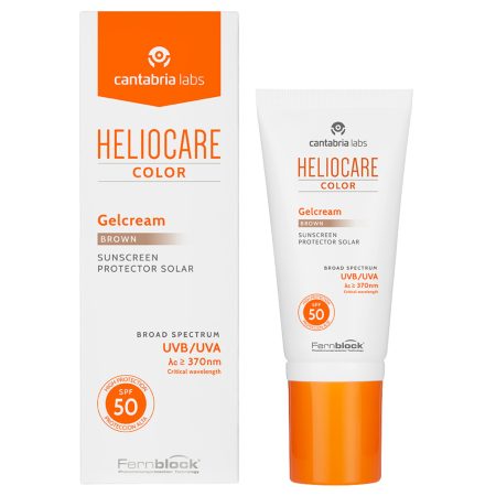 Heliocare color gelinis veido kremas spf50 brown 50ml