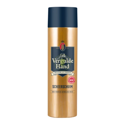 Vergulde hand skutimosi putos, 250 ml