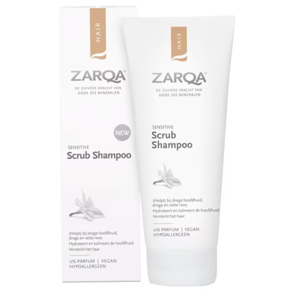 Zarqa sensitive šveičiamasis šampūnas 200 ml