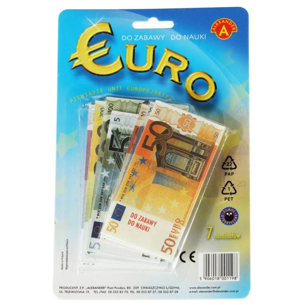 ALEXANDER Euro money educational toy 119 pieces 3+