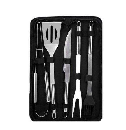 Accessories barbecue cutlery set in a case