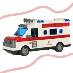Children's ambulance remote control lights sound 1:30