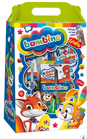 Bambino gift set layette paints crayons