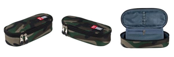 BAMBINO rigid sachet pencil case with flap moro