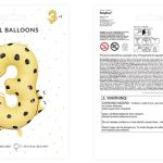 Foil balloon number 3