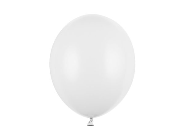 Balloons Strong Pastel Pure white 30cm 100 pieces