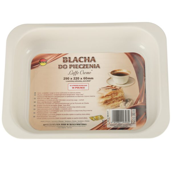 Baking tray stamped 29cm x 22cm x 60cm