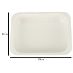 Baking tray stamped 29cm x 22cm x 60cm