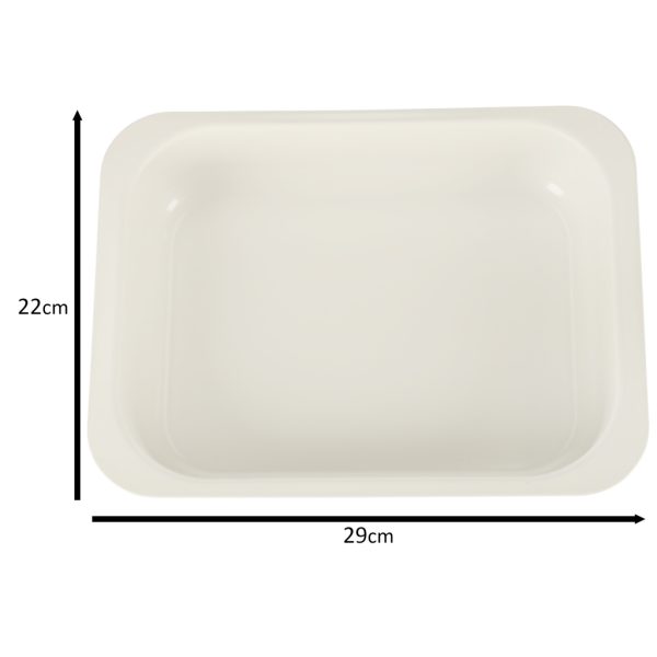 Baking tray stamped 29cm x 22cm x 60cm