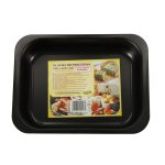 Multi-purpose baking tray 29cm x 22cm x 60cm black