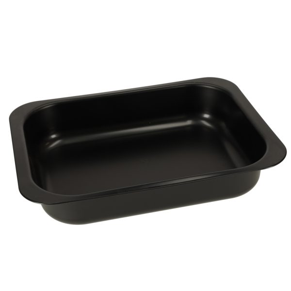 Multi-purpose baking tray 29cm x 22cm x 60cm black
