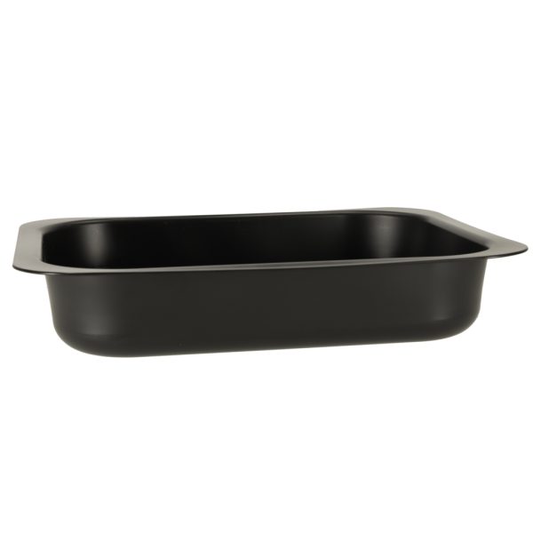 Multi-purpose baking tray 29cm x 22cm x 60cm black