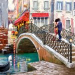 CASTORLAND Puzzle 2000el. Venice Bridge