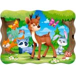 CASTORLAND Puzzle 30 pieces A Deer and Friends - Forest Animals 4+