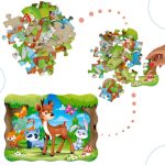 CASTORLAND Puzzle 30 pieces A Deer and Friends - Forest Animals 4+