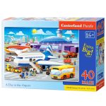 CASTORLAND Puzzle 40 pieces Maxi A Day at the Airport 4+