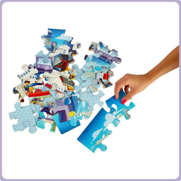 CASTORLAND Puzzle 40 pieces Maxi A Day at the Airport 4+