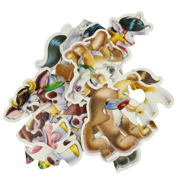 CASTORLAND Puzzle 4in1 Animals with Babies