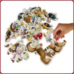 CASTORLAND Puzzle 4in1 Animals with Babies