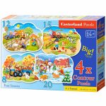 CASTORLAND Puzzle 4in1 Four Seasons - Four Seasons
