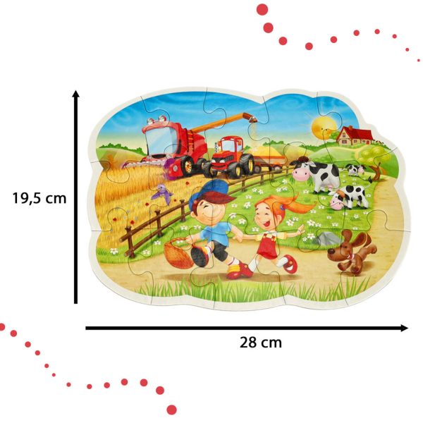 CASTORLAND Puzzle 4in1 Four Seasons - Four Seasons