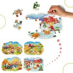 CASTORLAND Puzzle 4in1 Four Seasons - Four Seasons