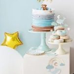 Decorations for muffin cups - Whale 11cm-13.5cm 7 pieces
