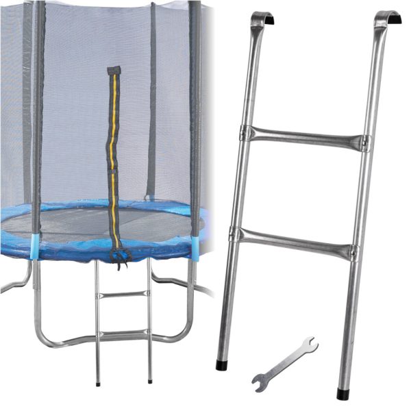 Trampoline ladder metal